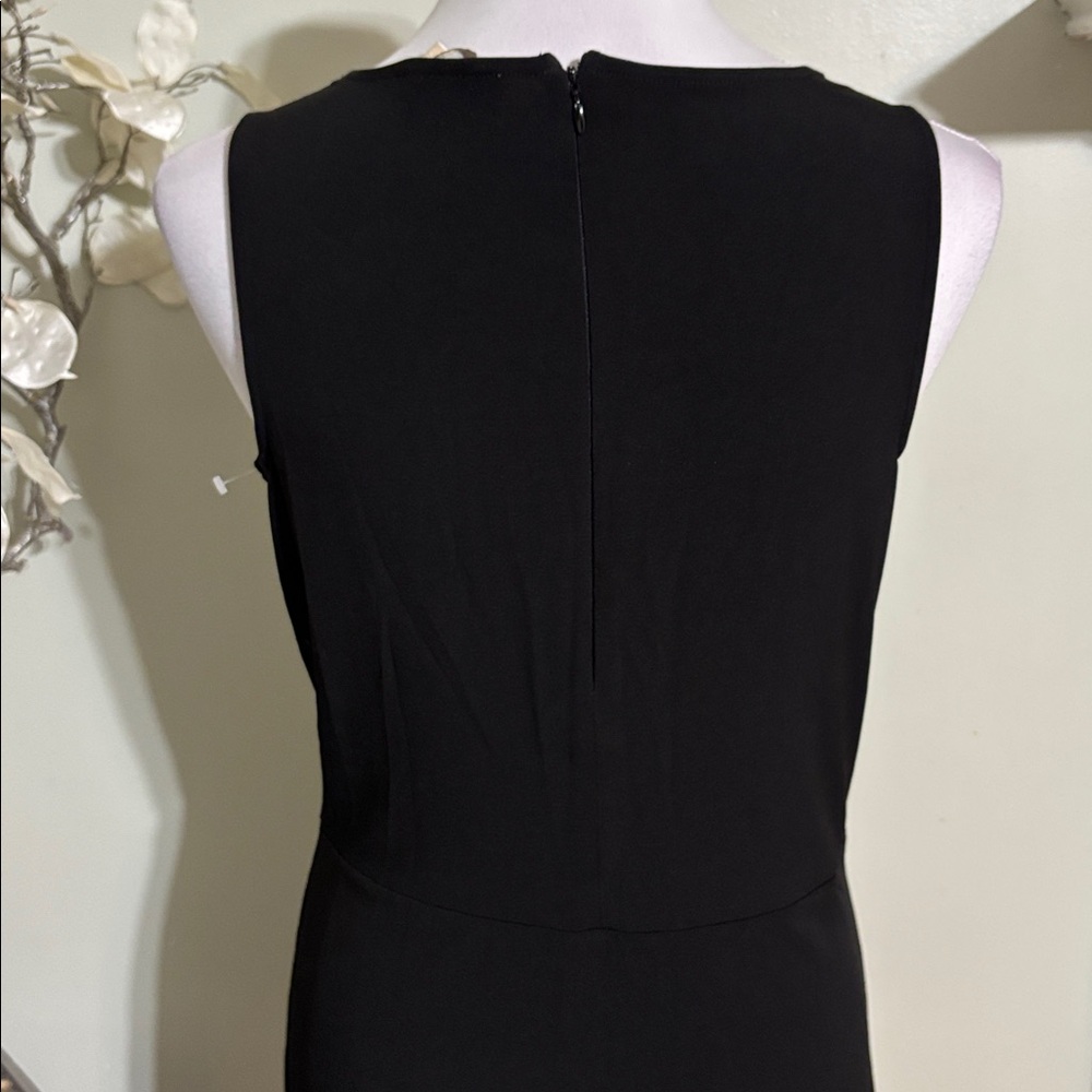 Michael Kors Sleeveless Black Midi Dress - Picture 4 of 5